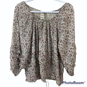Ralph Lauren Denim & Supply Boho Floral Top